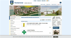 Desktop Screenshot of obeckoniarovce.sk