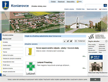 Tablet Screenshot of obeckoniarovce.sk